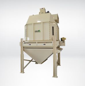 The MILL-C12 Pellet Cooler from CME offers effective cooling for pellets, with capacities ranging from 6 to 12 tons per hour.