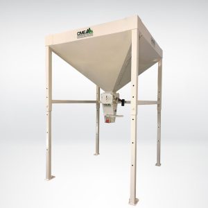 The Superbin Bag Filler Station from CME is meticulously designed for swift and accurate paper, woven, or poly bag filling.
