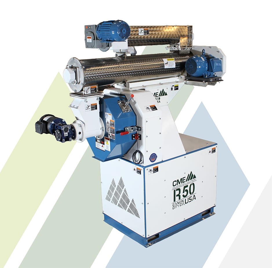 Front view R50 Pellet Mill