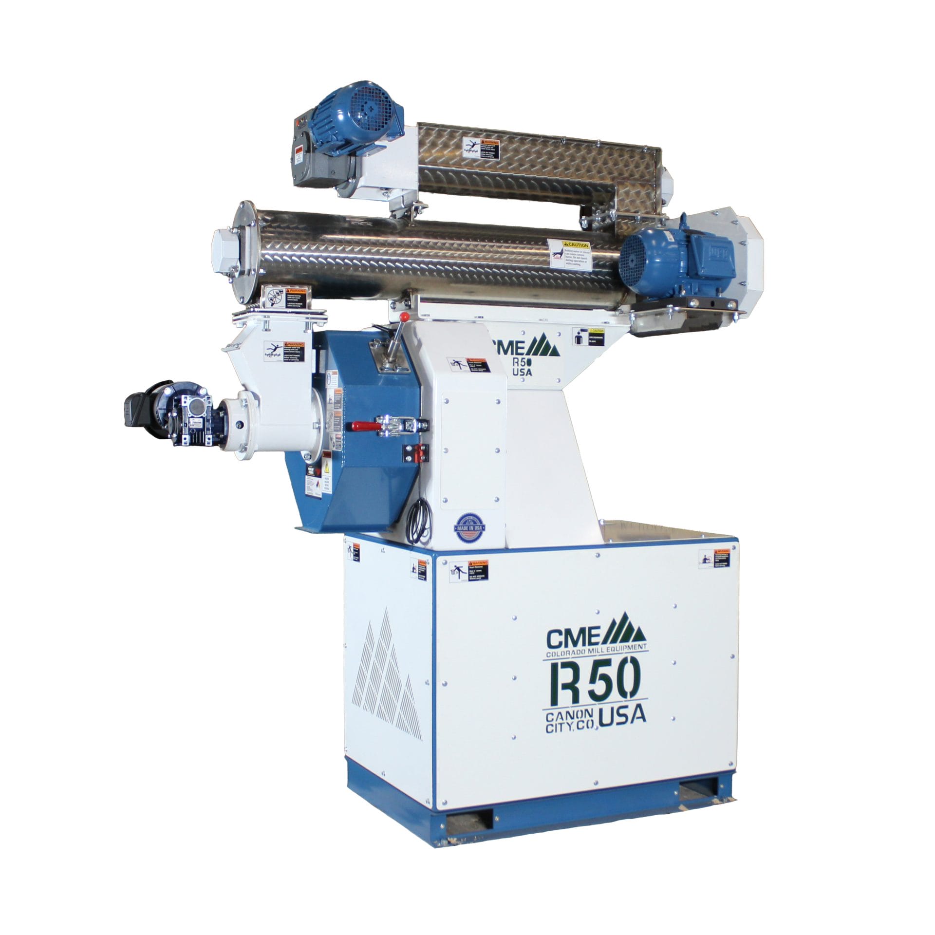 Front view R50 Pellet Mill